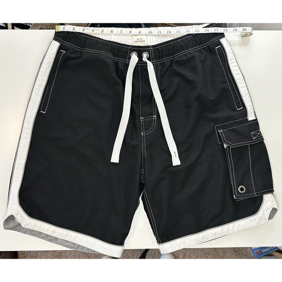 DUCK HEAD Men's Shorts Trunks XL Outdoor Cargo Drawstring Pockets Swim Beach - Picture 6 of 7